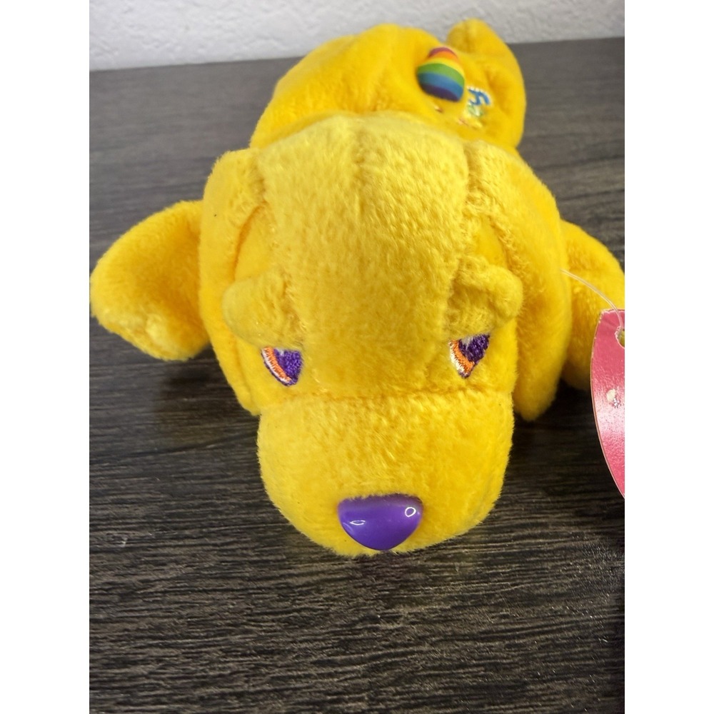Vintage 90s World of LISA FRANK ~Casey~Fantastic Beans Buddies Plush - Picture 5 of 13